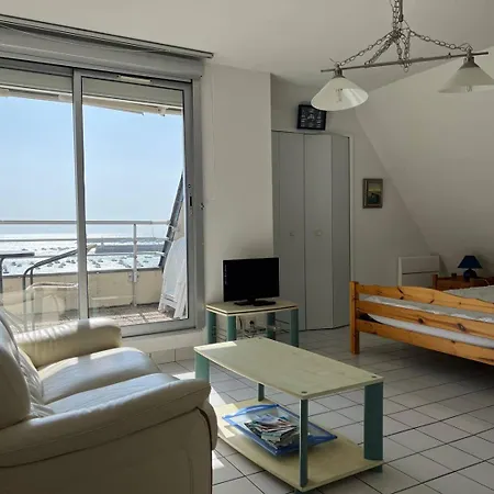 509 - Grand Studio A Erquy Au Dernier Etage, En Bordure De La Plage Du Centre, Face Au Port De Peche Buitenkant foto